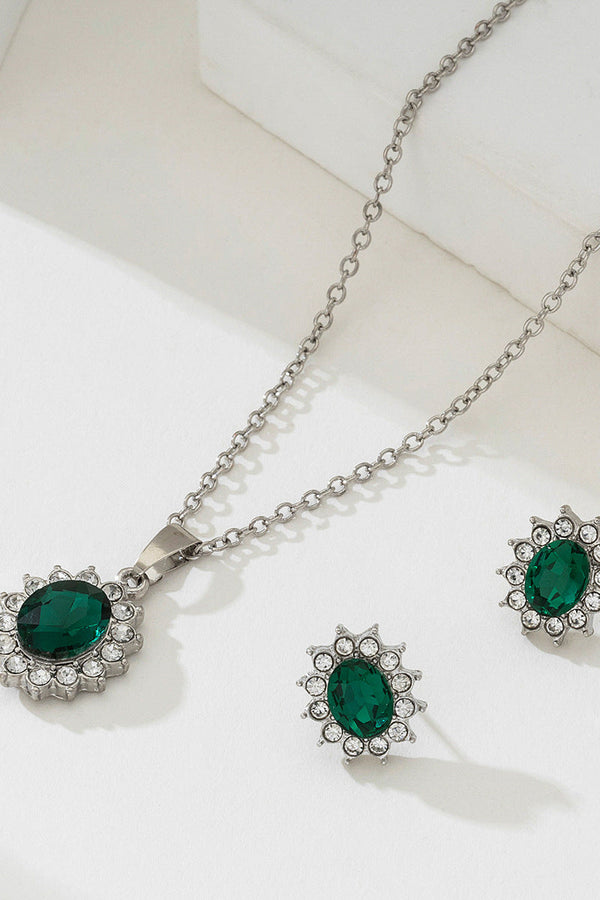 Katya Smeryn - White Gold Jewelry Set