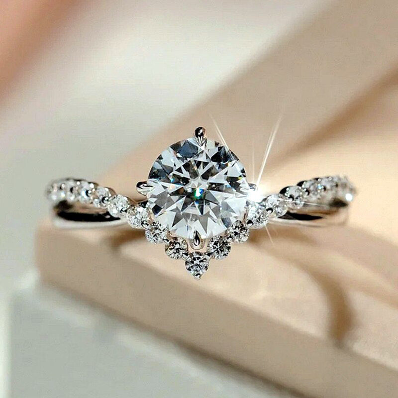 Celina - Everhart White Gold Ring