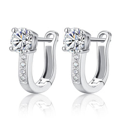 Noelle - Earrings in White Gold