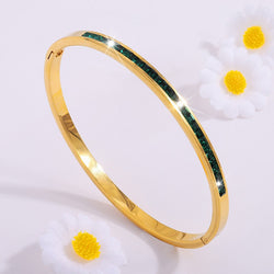 Liora Bellanotte Green & Gold Bracelet