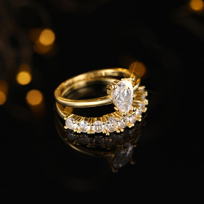 Gold Vivienne Hartley Ring