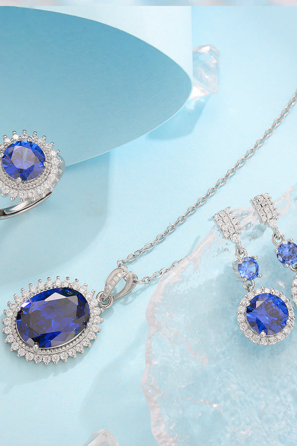 Aurielle Solwyn - Blue Jewelry Set
