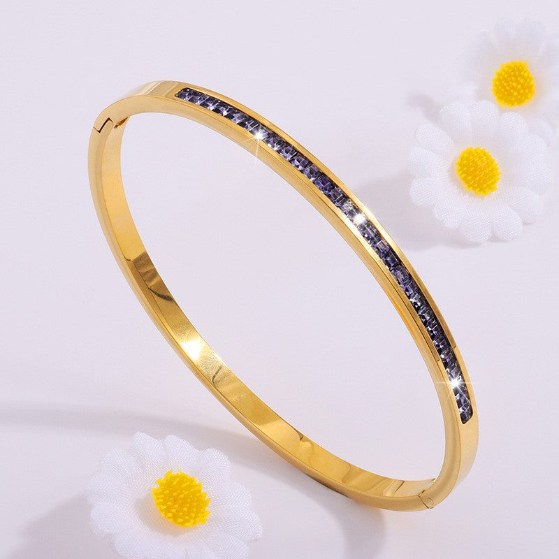 Liora Bellanotte Black and Gold Bracelet