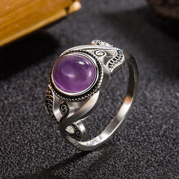 Evelyn - Amethyst  Ring