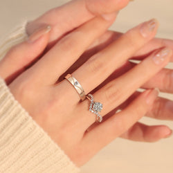 Elric Amora Gold Couple Rings