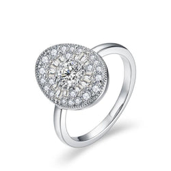 Daya White Gold Ring