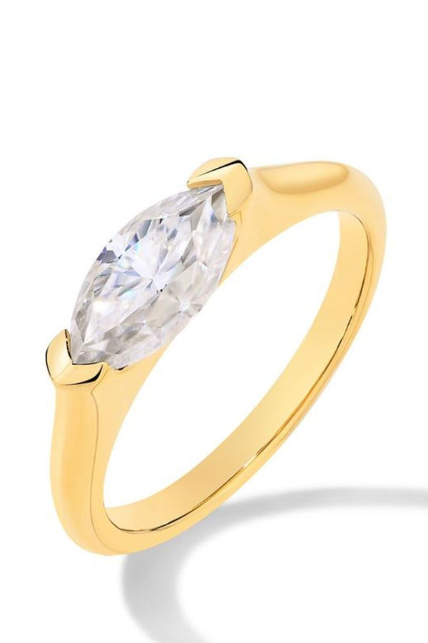 Hailey - Playa Slim Gold Ring