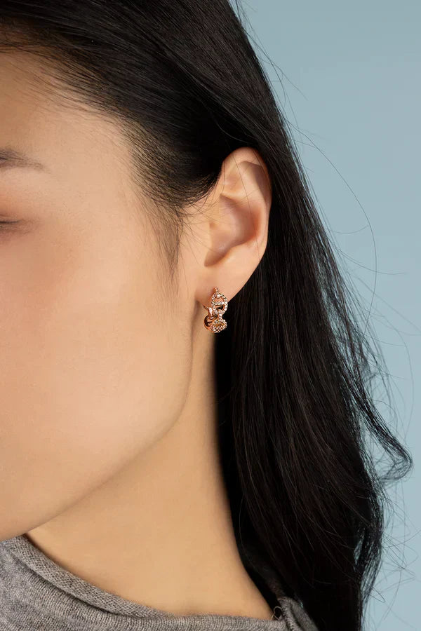 Isla Marina Earrings in White Gold