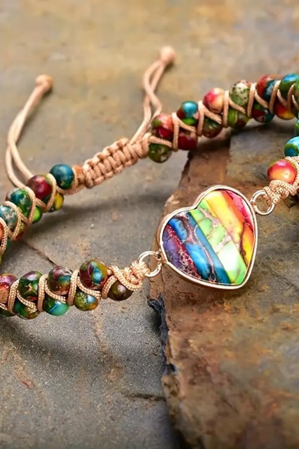 Chakra Love Bracelet in Vibrant Rainbow Colors