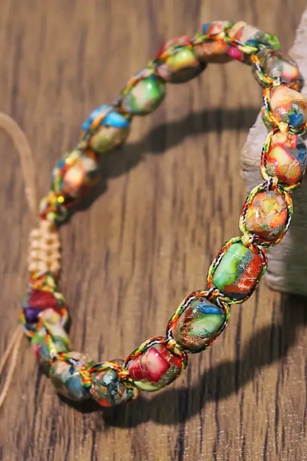 Rainbow Jasper Serenity Bracelet