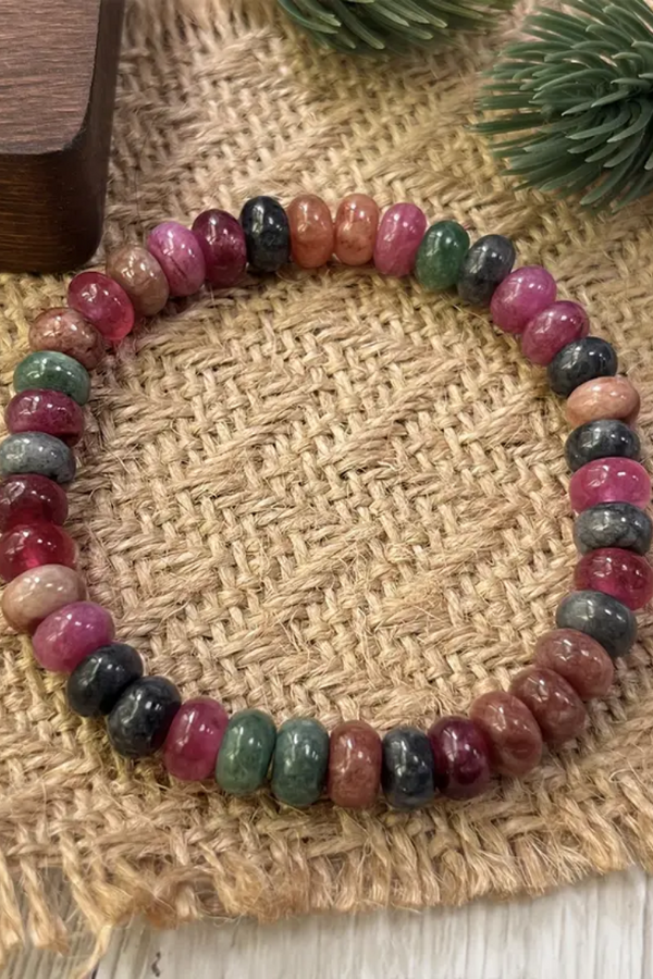 Rainbow Tourmaline Serenity Bracelet