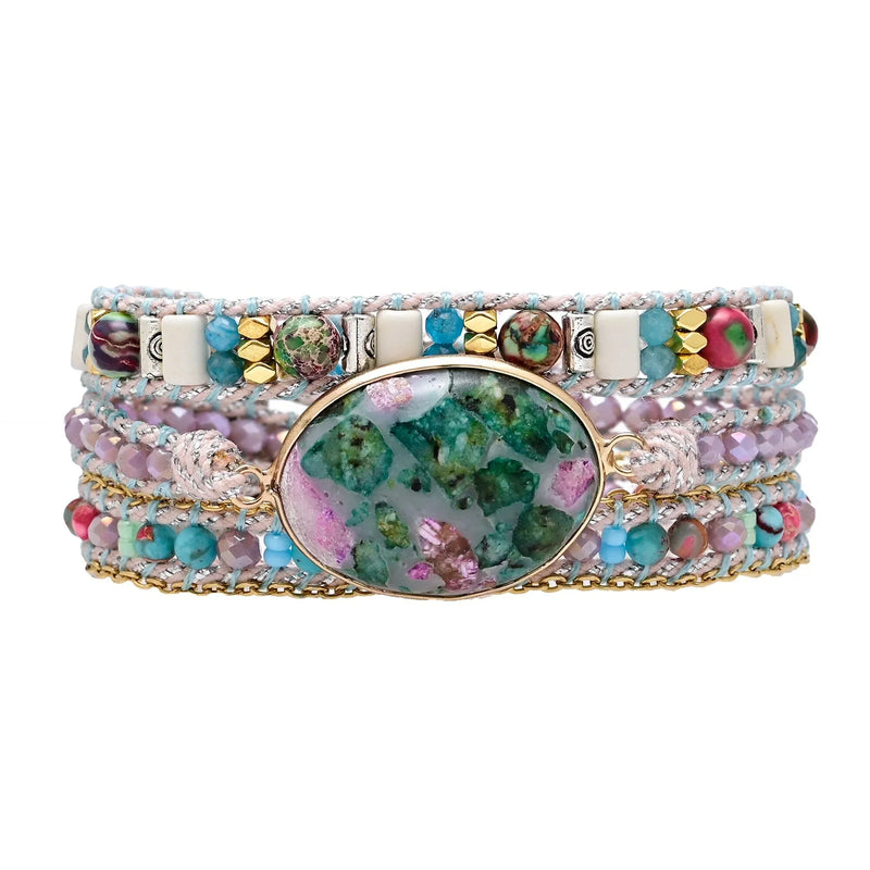 Vibrant Calcite Beaded Bracelet
