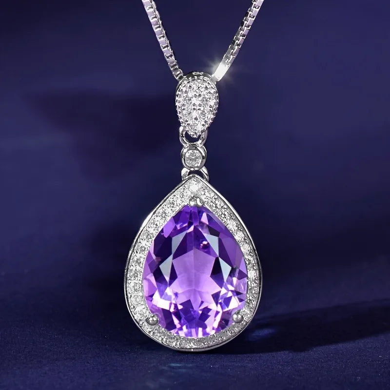 Amelia - Amethyst Necklace