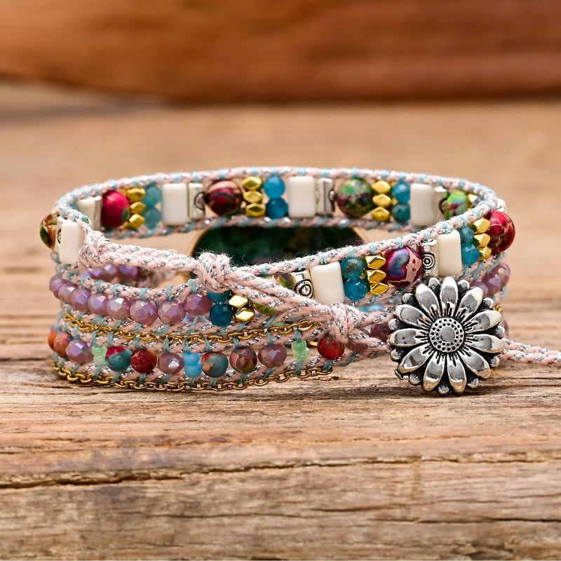 Vibrant Calcite Beaded Bracelet