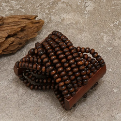 Divine Strength Wood Bracelet