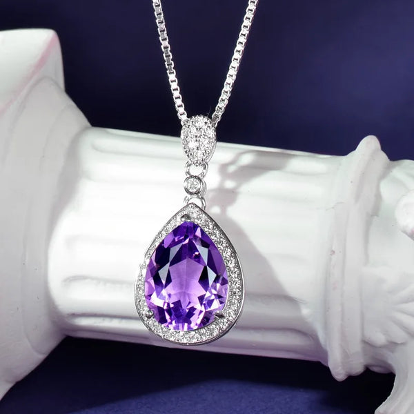 Amelia - Amethyst Necklace