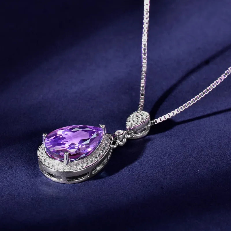 Amelia - Amethyst Necklace