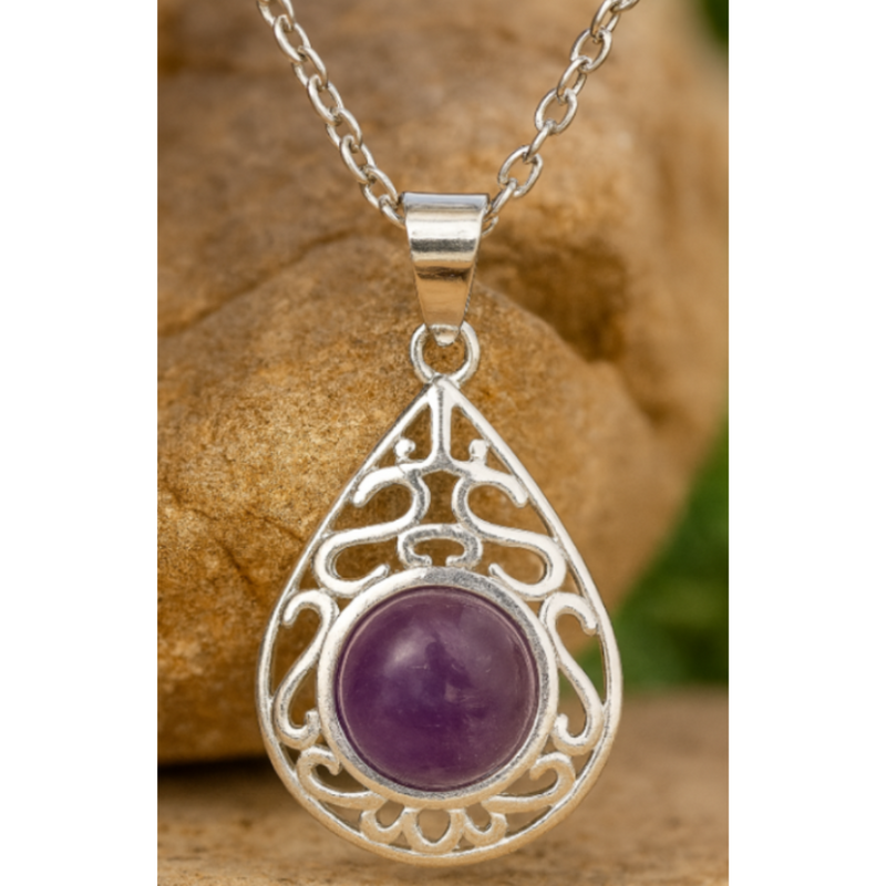 Avery - Amethyst Necklace