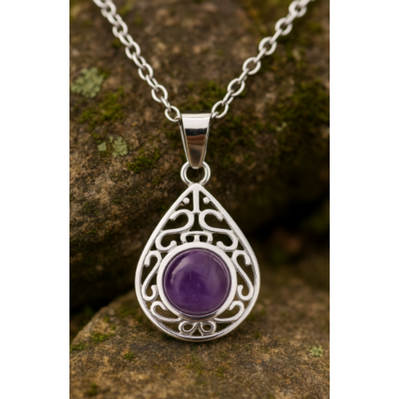 Avery - Amethyst Necklace