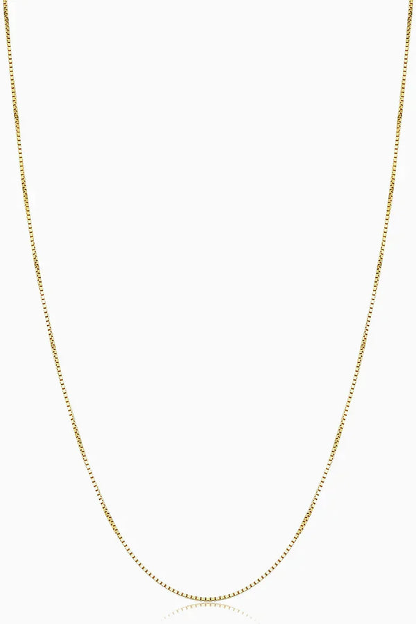 Carmen - Gold Bodega Box Necklace