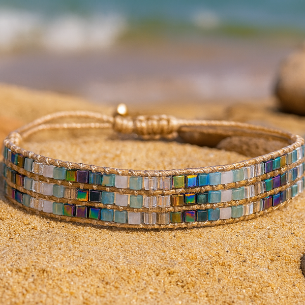 Opalescent Dream Bracelet with Iridescent Finish