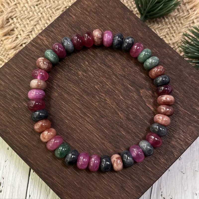 Rainbow Tourmaline Serenity Bracelet