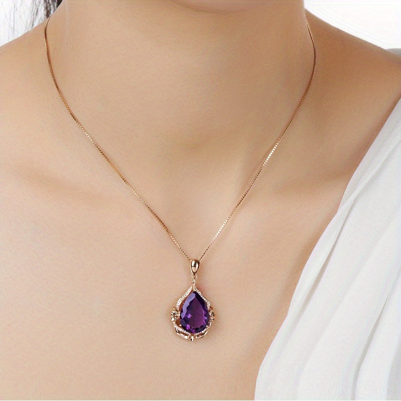 Victoria - Amethyst Necklace
