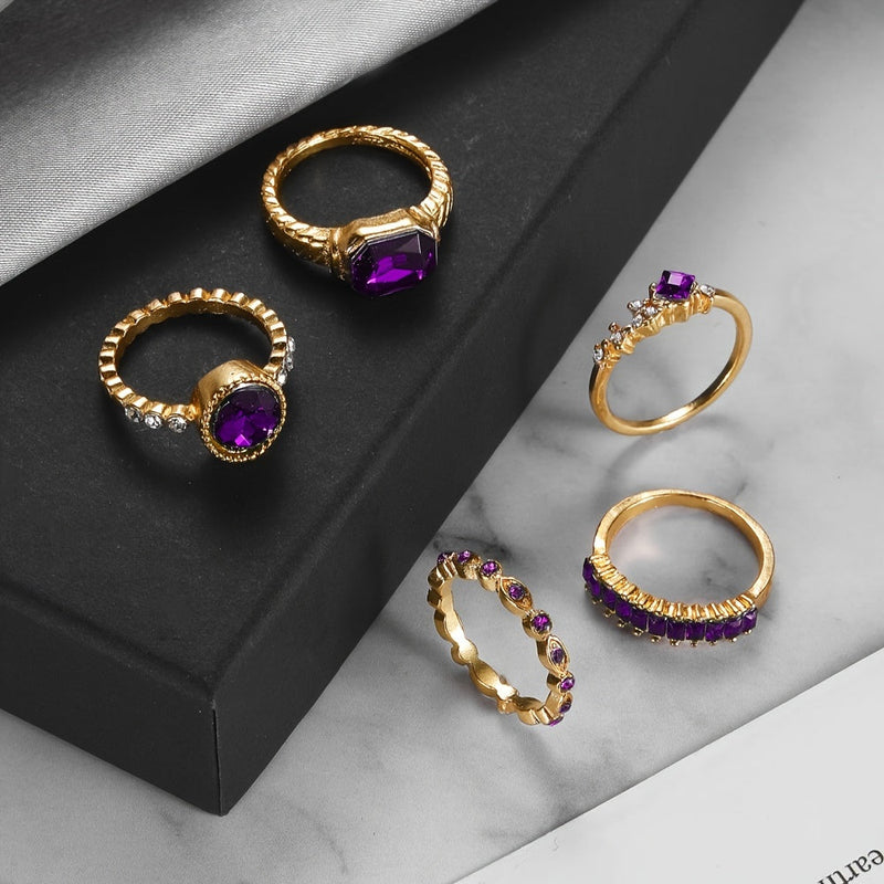 Chloe - Amethyst Ring