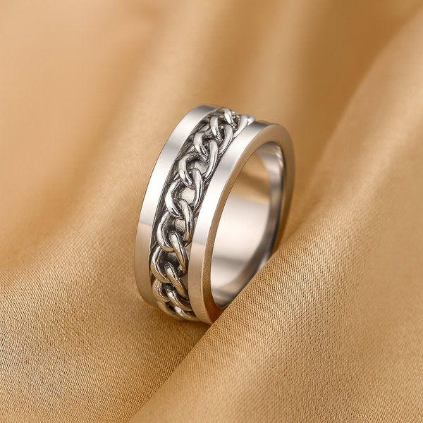 Charlotte's  - Cuban Link Ring Set