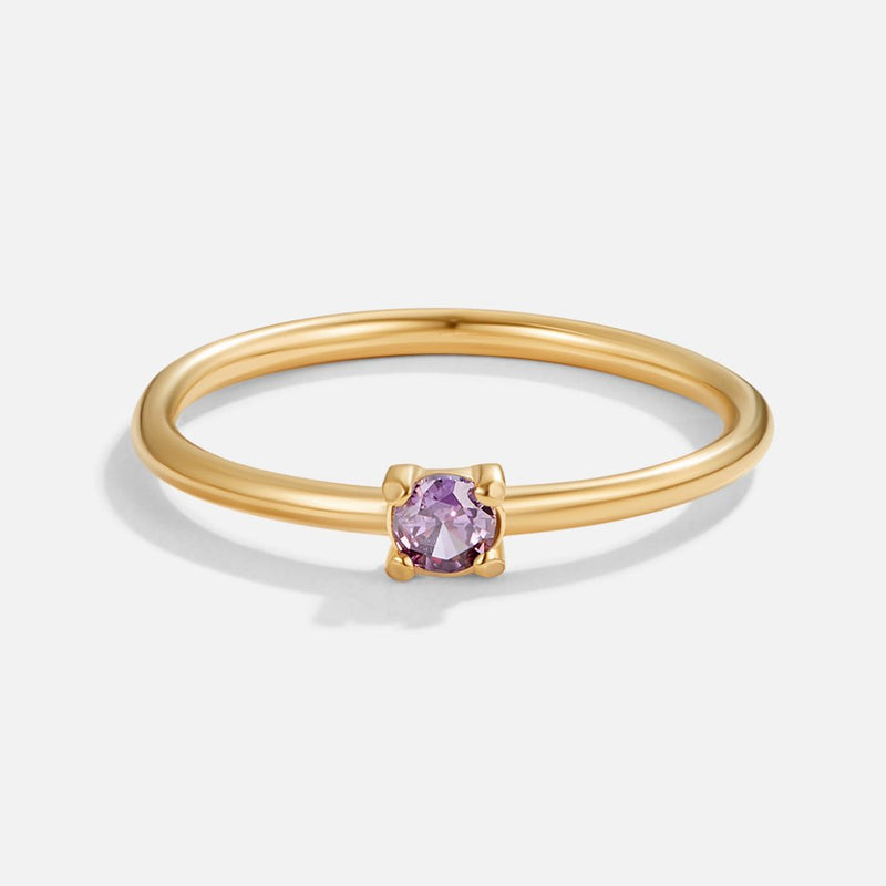 Deborah - Gemstone Birth Rings