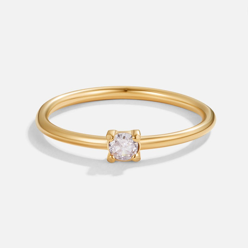 Deborah - Gemstone Birth Rings