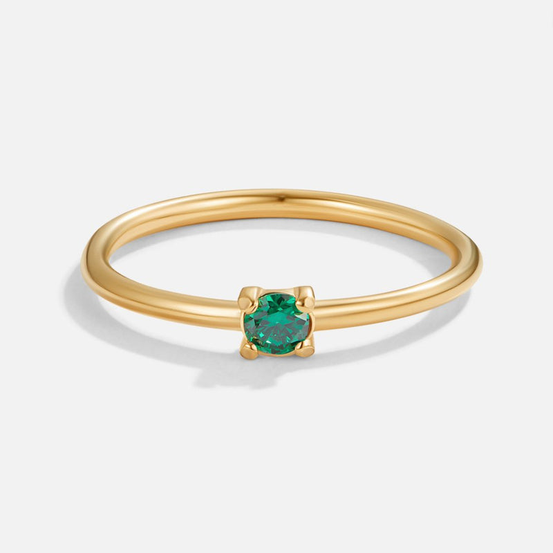 Deborah - Gemstone Birth Rings