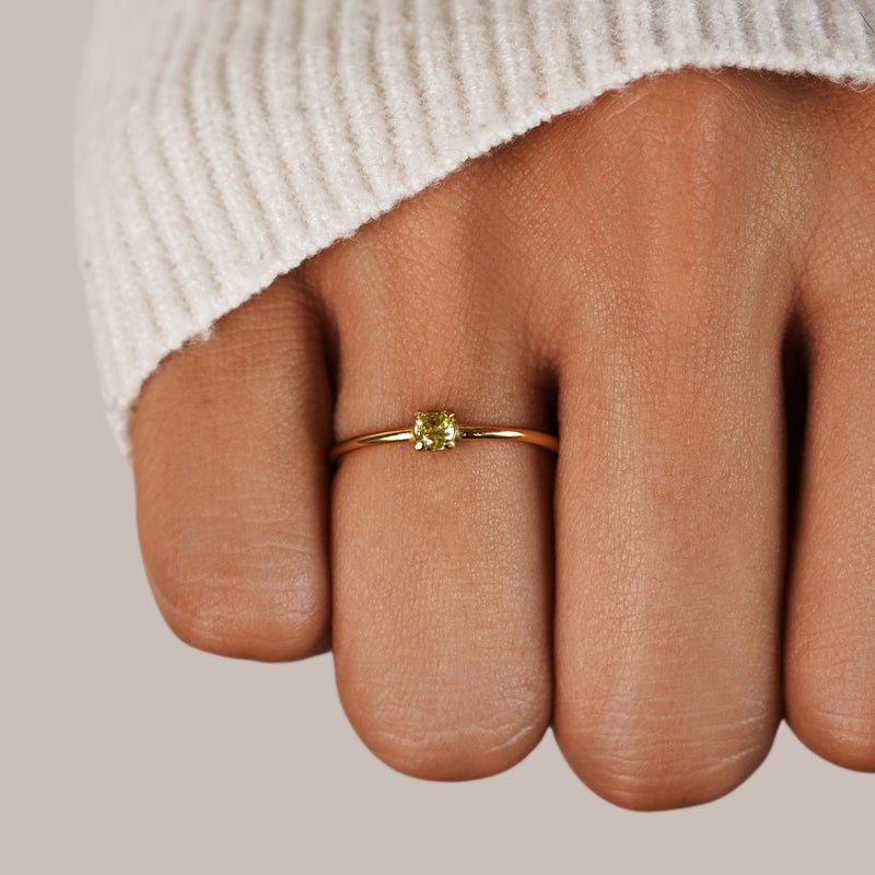 Deborah - Gemstone Birth Rings
