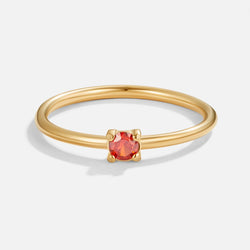 Deborah - Gemstone Birth Rings