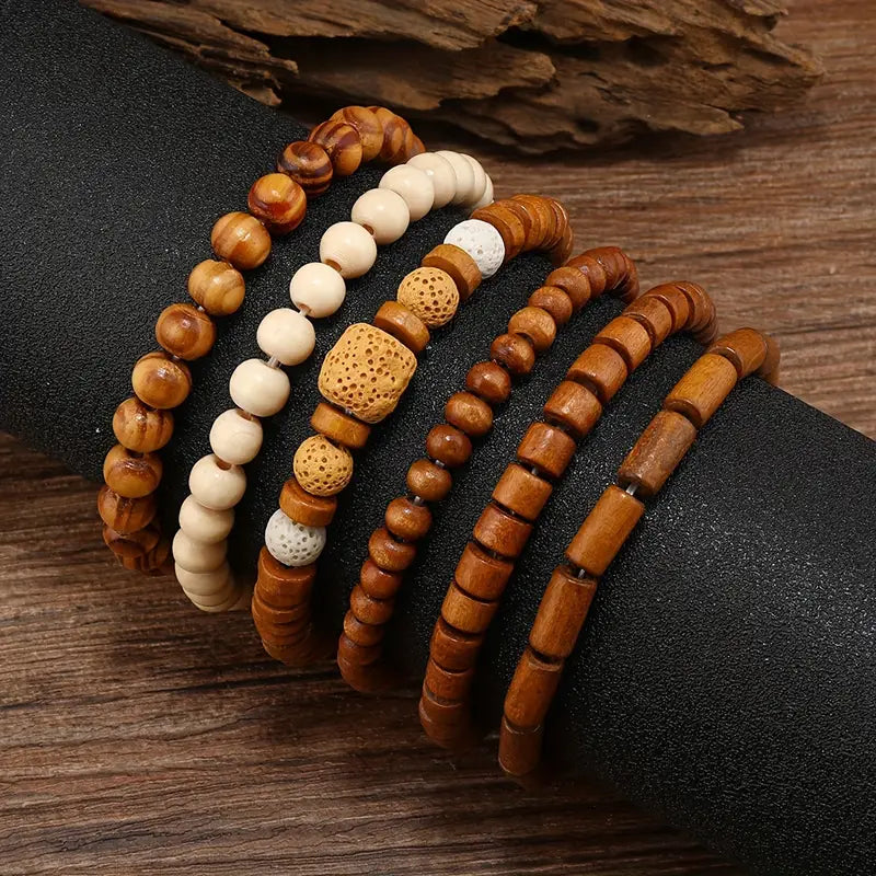 Serenity Wooden Bracelet