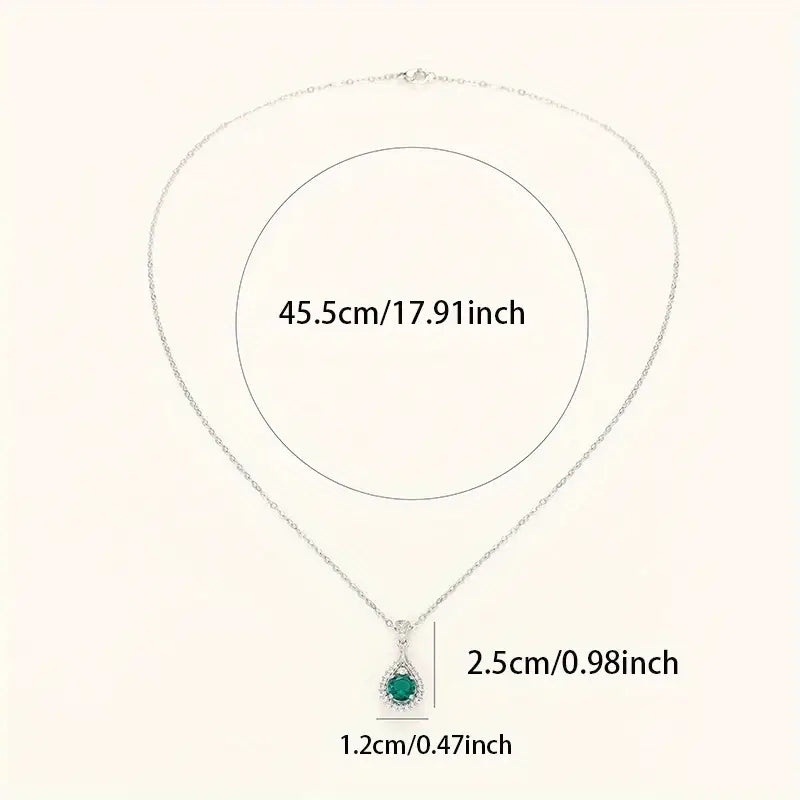 Alindra - Voselle White Gold Necklace