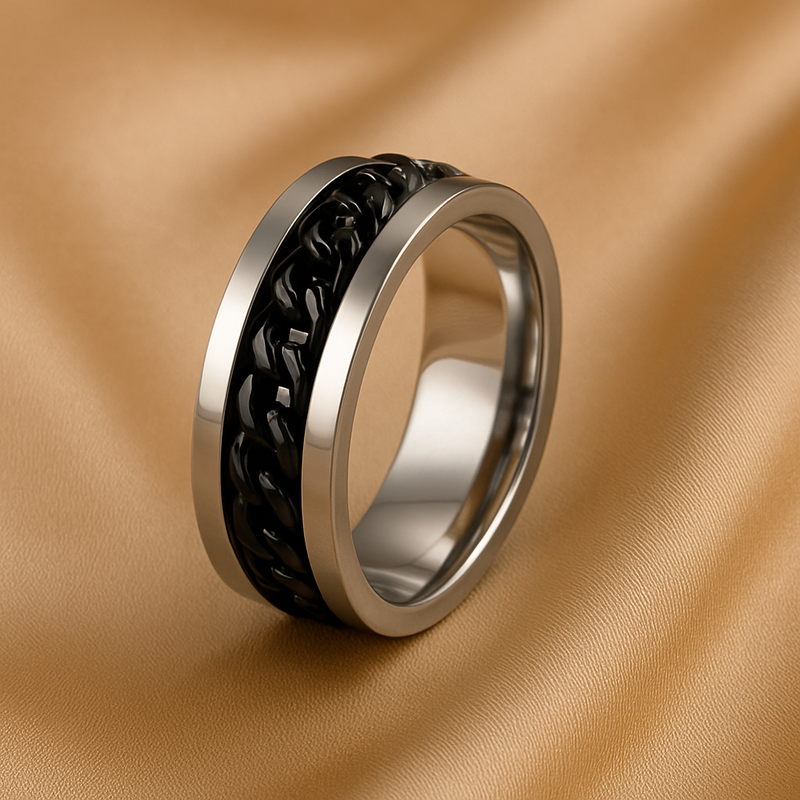 Charlotte's  - Cuban Link Ring Set