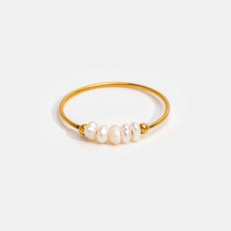 Veloria - Graceful Freshwater Pearl Ring