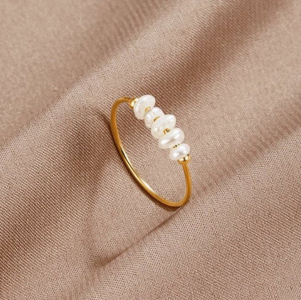 Veloria - Graceful Freshwater Pearl Ring