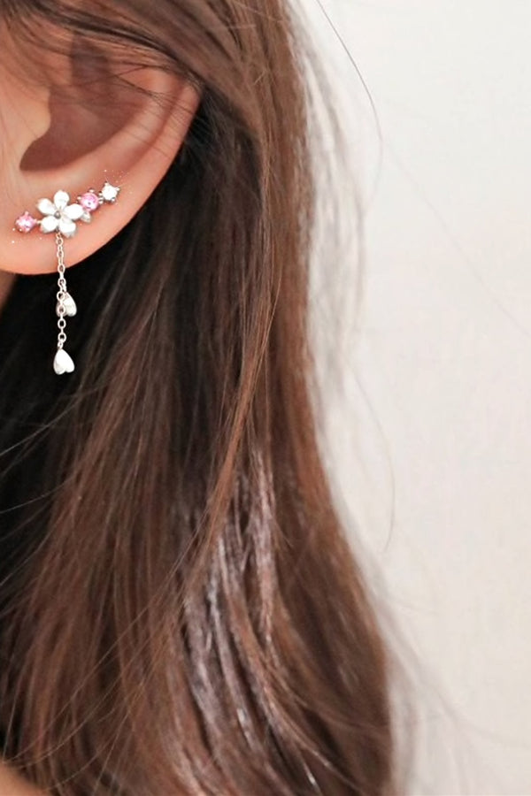 Angelica - Blossoming Cherry Earrings