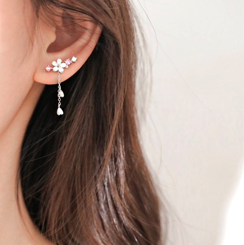 Angelica - Blossoming Cherry Earrings