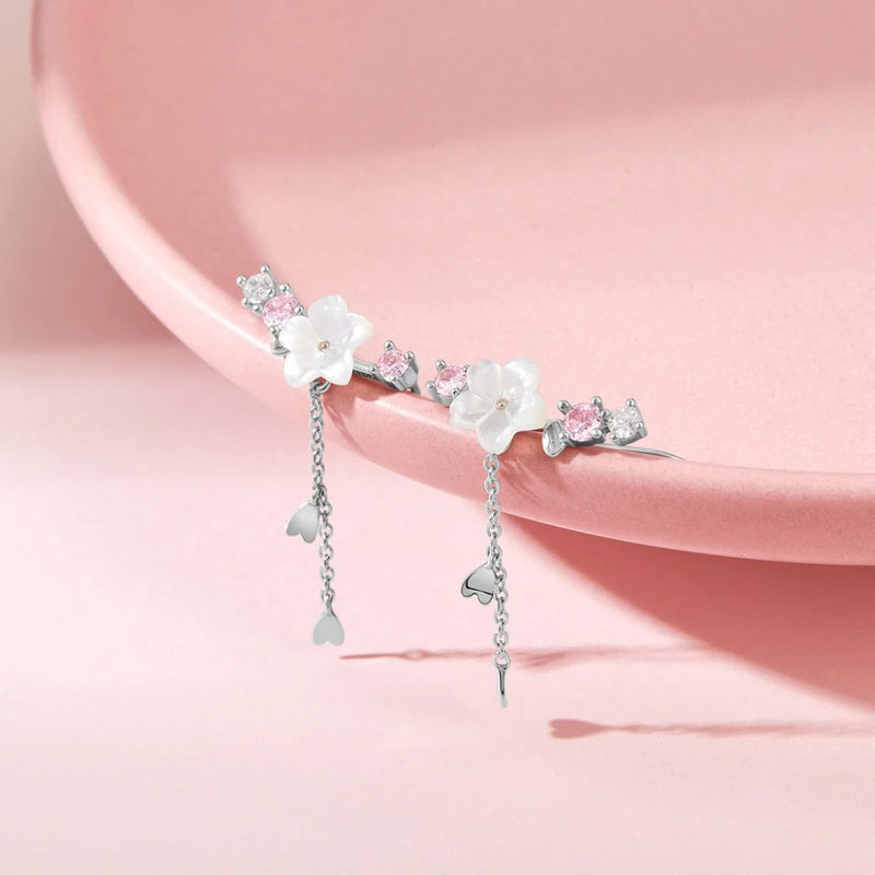 Angelica - Blossoming Cherry Earrings
