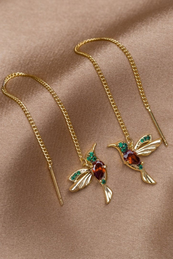 Audrey - Stylish Hummingbird Earrings
