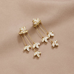 Ashley - Graceful Waterfall Earrings