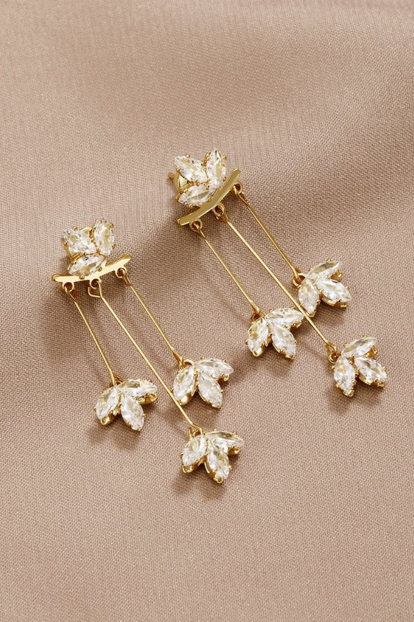 Ashley - Graceful Waterfall Earrings