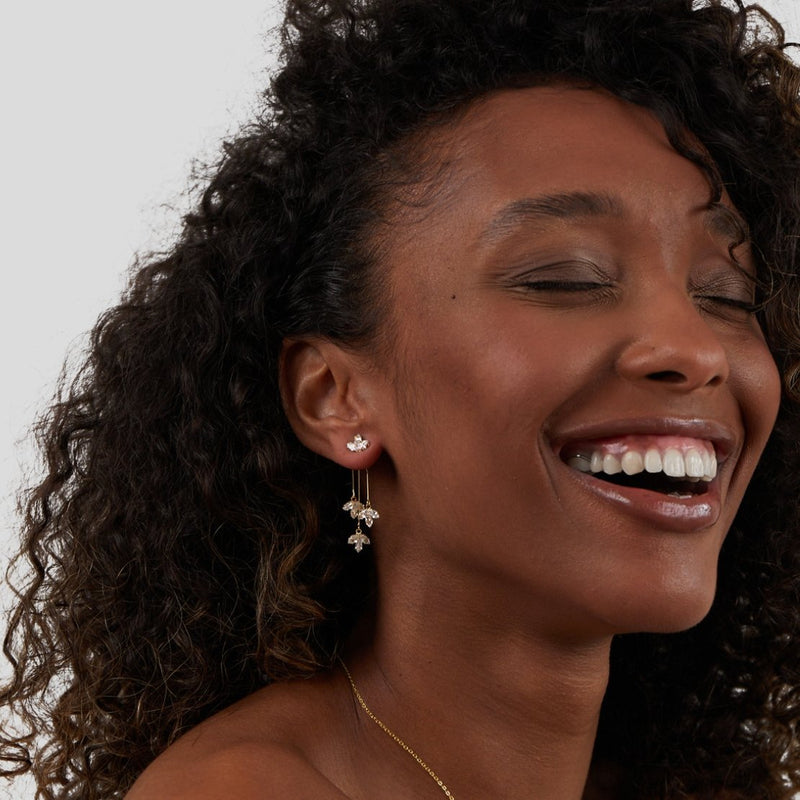 Ashley - Graceful Waterfall Earrings
