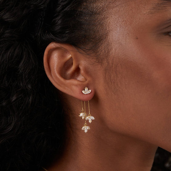 Ashley - Graceful Waterfall Earrings