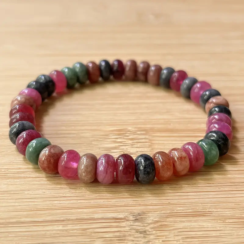 Rainbow Tourmaline Serenity Bracelet
