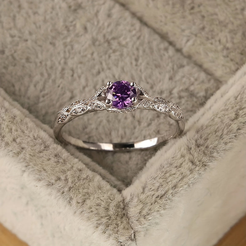 Scarlett - Amethyst  Ring