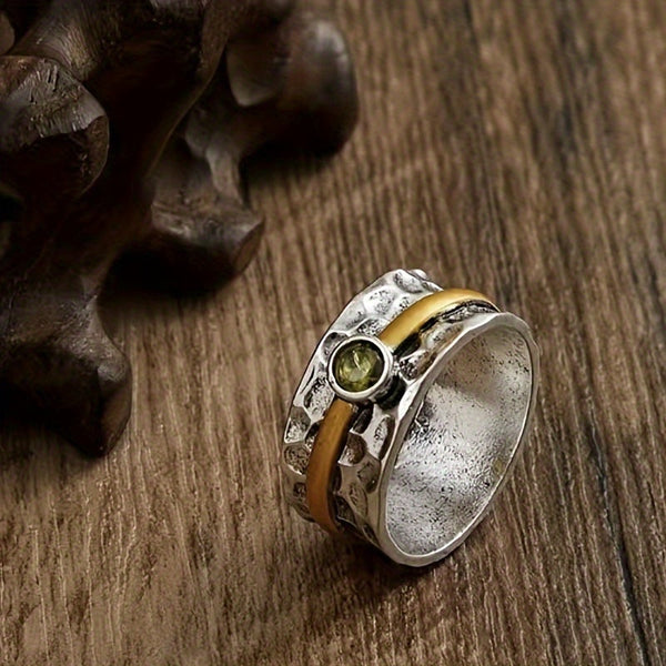 Emma - Chic Green Zirconia Ring